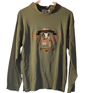 Harley-Davidson Taz Graphic Sweatshirt Men's L Acme Clothing Bikercore Casual